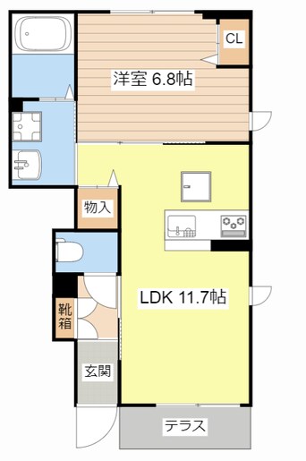 間取図 シャーメゾン杉山