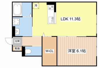 間取図 エトワール下坂浜A