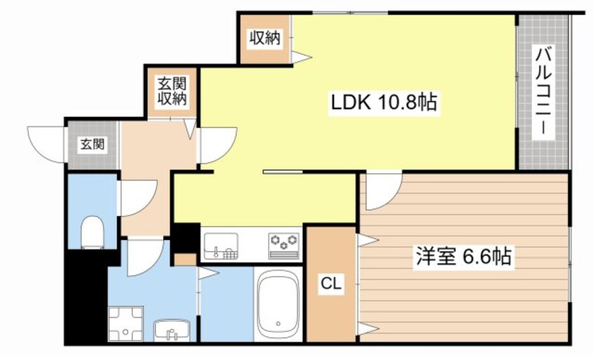 間取図 ボヌール・ロジェ
