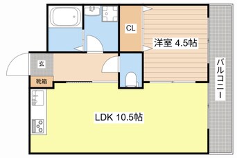 間取図 メゾン皇子が丘