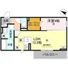 BRANSIA鷹飼町北 1LDKの間取り