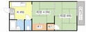 中村サニーハイツ第2の間取図