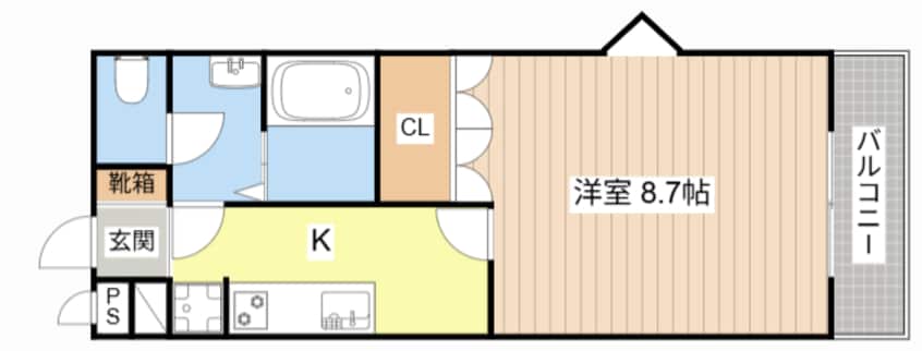 間取図 グレース・コート桝又