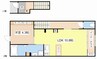 東近江市小脇町新築工事 1LDKの間取り