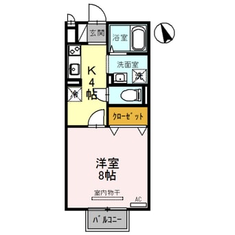 間取図 サンローズ　Ａ棟