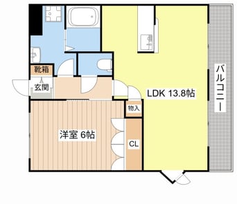 間取図 エリートメゾン