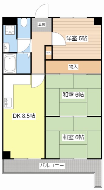 間取図 アトレＯＳマンション