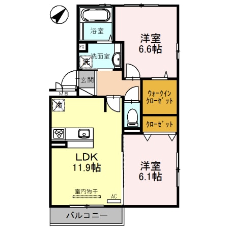 間取り図 ラヴィベル彦根