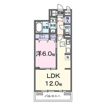 間取図 ノルド　フィウーメ