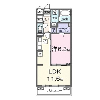 間取図 ノルド　フィウーメ