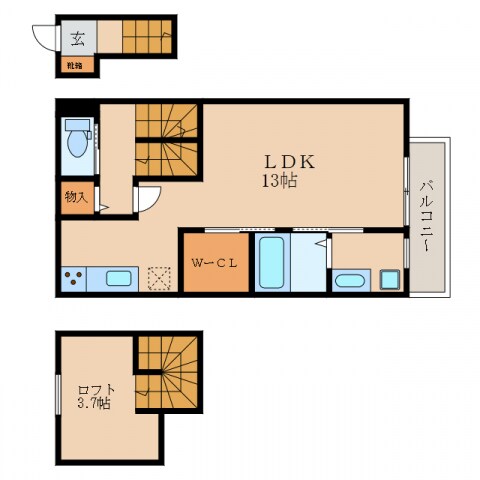 間取り図 ルアーナスクエア