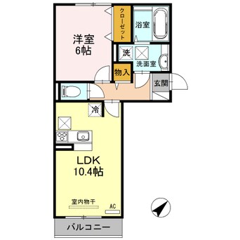 間取図 ティーガーデンレジデンス