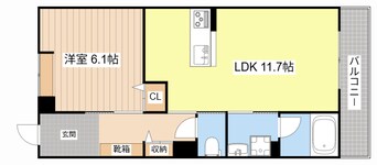間取図 シャーメゾンユーウェル