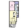雅楽 1LDKの間取り