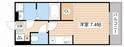 エクセル田中 Eの間取図