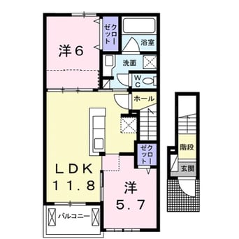 間取図 ウェストフィールド
