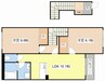 マミーユ 2LDKの間取り