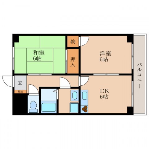 間取り図 グランドールTakagai