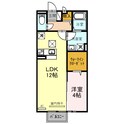 モナリエウエストの間取図