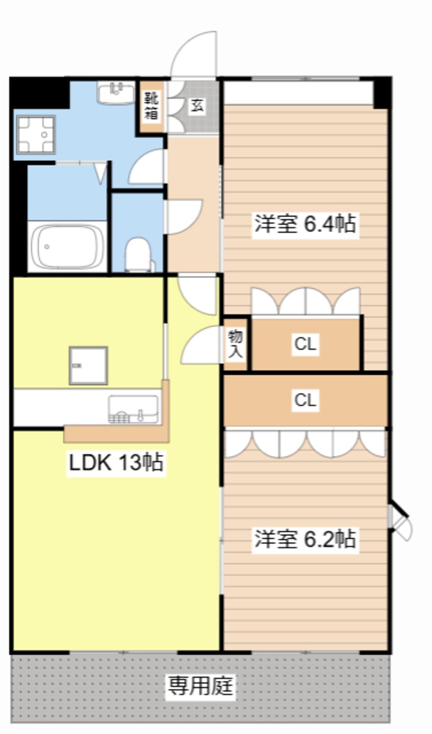間取図 プロスパー