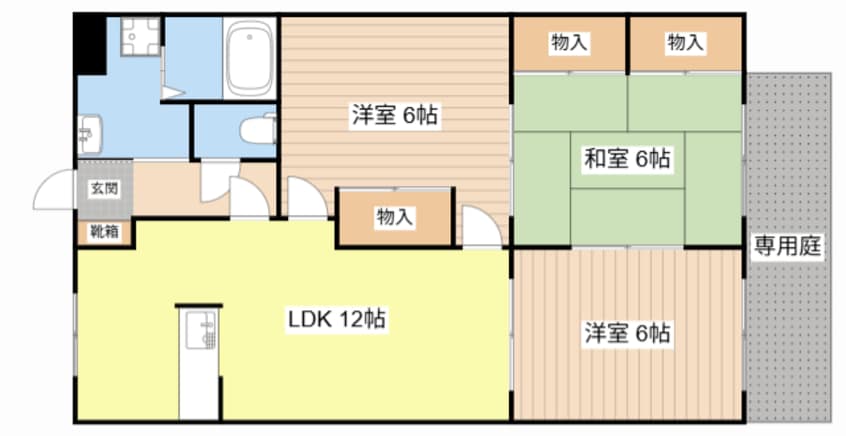 間取図 ビューパレスＨＹＳ