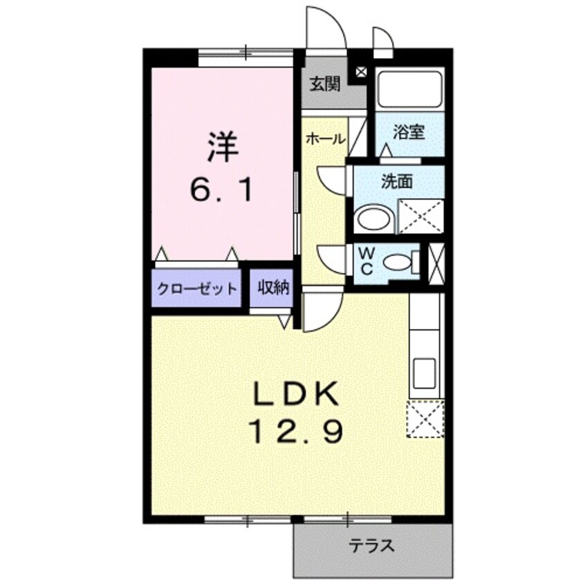 間取図 サンライトリヴ