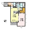 アークステージ 1LDKの間取り