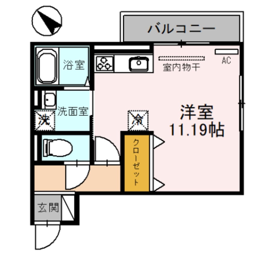 間取図 Ciel　Blue　Moriyama　(シエルブルーモリヤマ)