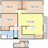 グランシャリオ 3LDKの間取り