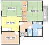 エスパシオ21 3DKの間取り