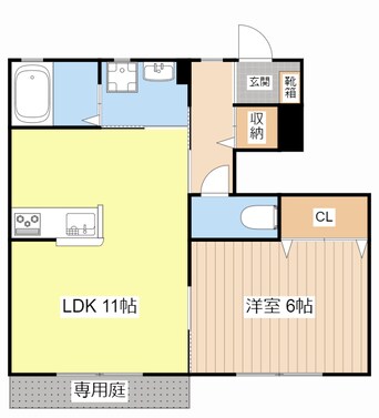 間取図 八千代Ⅱ