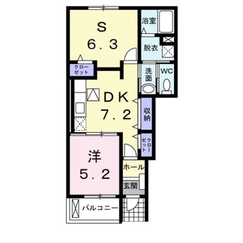 間取図 キャナール