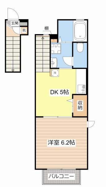 間取図 カーサパステロ