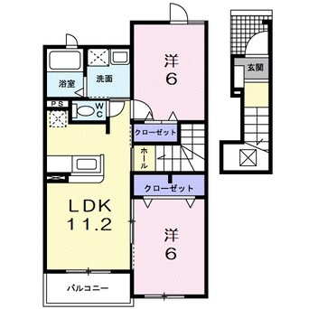 間取図 Ｈ＆Ｐ