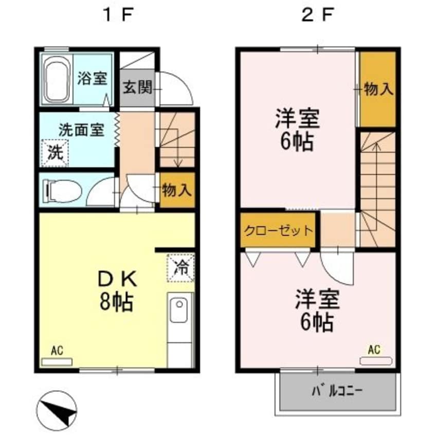 間取図 ナユタのさとファミール