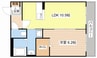 メゾンプレミア 1LDKの間取り