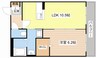 メゾンプレミア 1LDKの間取り