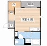 セントラル　レジデンス　Ⅳ 1Rの間取り