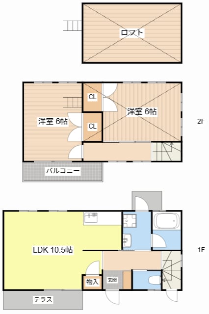 間取り図 出町　ゲートハウス