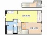 ステラ 1LDKの間取り