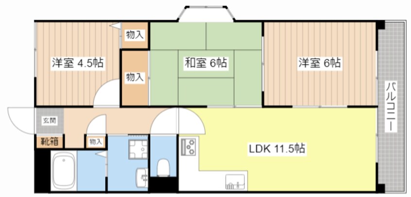 間取図 メゾンイルオー