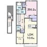 バルサ 1LDKの間取り