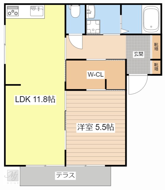 間取り図 フォーレス　柏