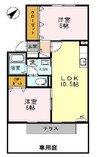 リサージュ　8 2LDKの間取り