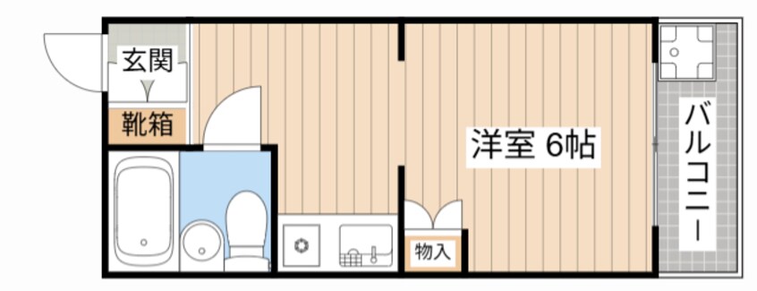 間取図 アイシーアネックスビル