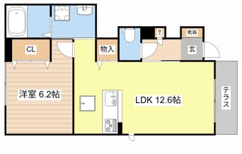間取図 シャーメゾン　ＳＨＵⅡ