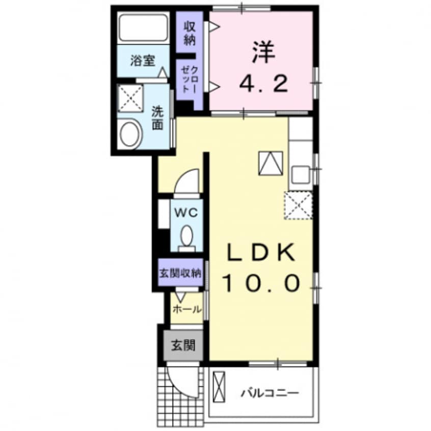 間取図 ブローテ