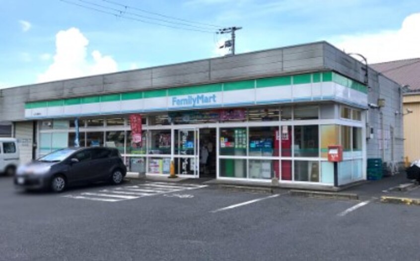コンビニまで617m※ファミリーマート　水口本綾野店 シャーロット石橋駅前