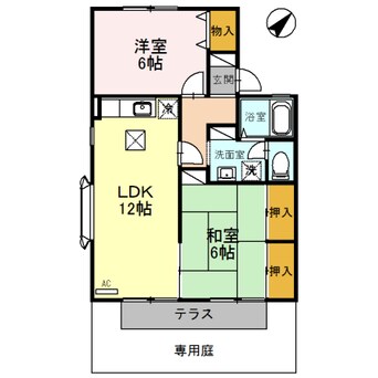 間取図 ロイヤルシャトー　C棟