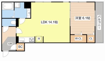 間取図 LA・VILLA五箇荘